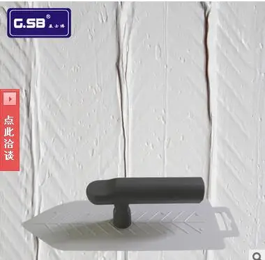 

Free shipping [sharp head] plastic trowel|260*79mm G.SB Art paint batch knife diatom mud plastering trowel wall spatula tool