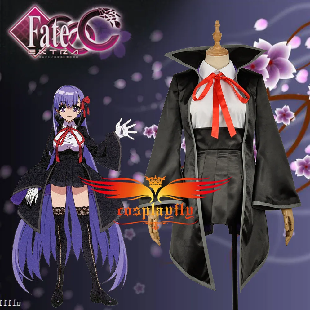 

Fate/EXTRA CCC Fate/Grand Order Moon Cancer BB Adult Jacket Shirt Skirt Clothing Stockings Girl Woman Cosplay Costume