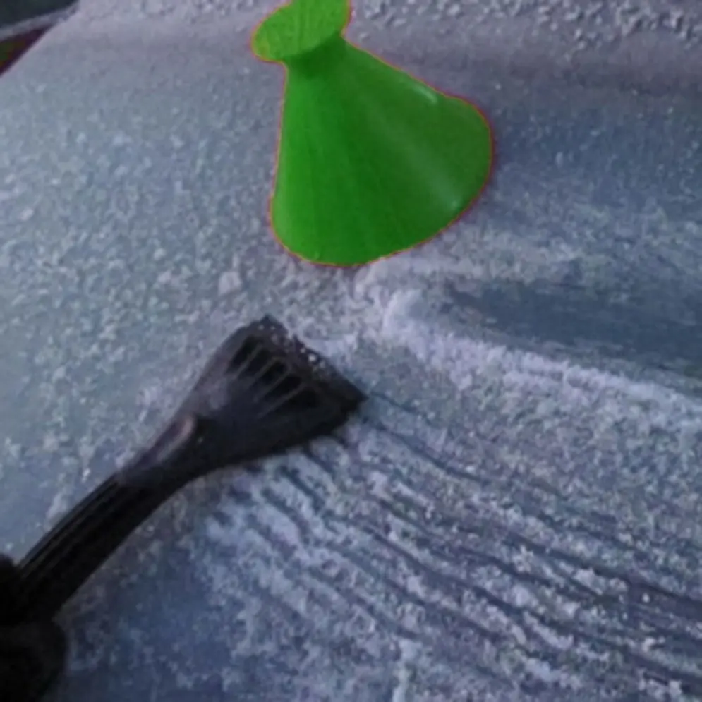 

Durable Ice Scraper And Snow Shovel Tools For Automobile Glass Scraper Round Windshield Ice Scrapers