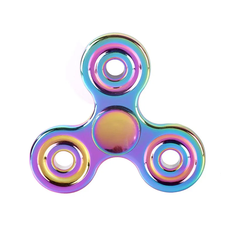 

High Quality Creative 4 Shaper Zinc Alloy Spinner For Autism And ADHD Finger Spinner Children Adult Toy With Iron Packag