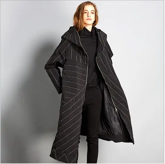 Women Down Coat Winter Casual Long Section White Duck Down Park 2018 New Thickening Warm Long Sleeve Snow Quilted Hooded Jacket Women Down Coat Winter Casual Long Section White Duck Down Park 2018 New Thickening Warm Long Sleeve Snow Quilted Hooded Jacket