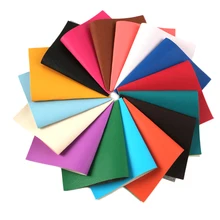 20*34 см 16 шт сплошной цвет личи Синтетическая кожа ткань листы, DIY материалы ручной работы для изготовления домашних мероприятий ремесла, 1Yc6201