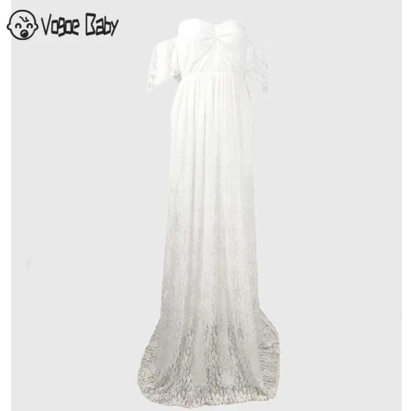 Long Maternity Photography Props Pregnancy Dress Photography Maternity Dresses For Photo Shoot Pregnant Dress Lace Maxi Gown 79