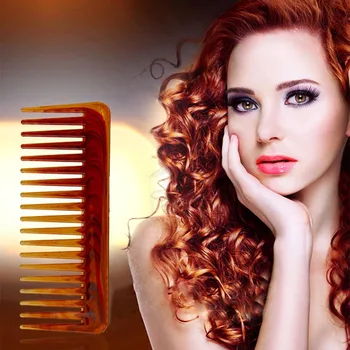 

1 Pc Large Tooth Comb Head Wide Hair Styling Tools Brush Comb Hairdressing Professional Massaging Combs hair comb Gift hairbrush