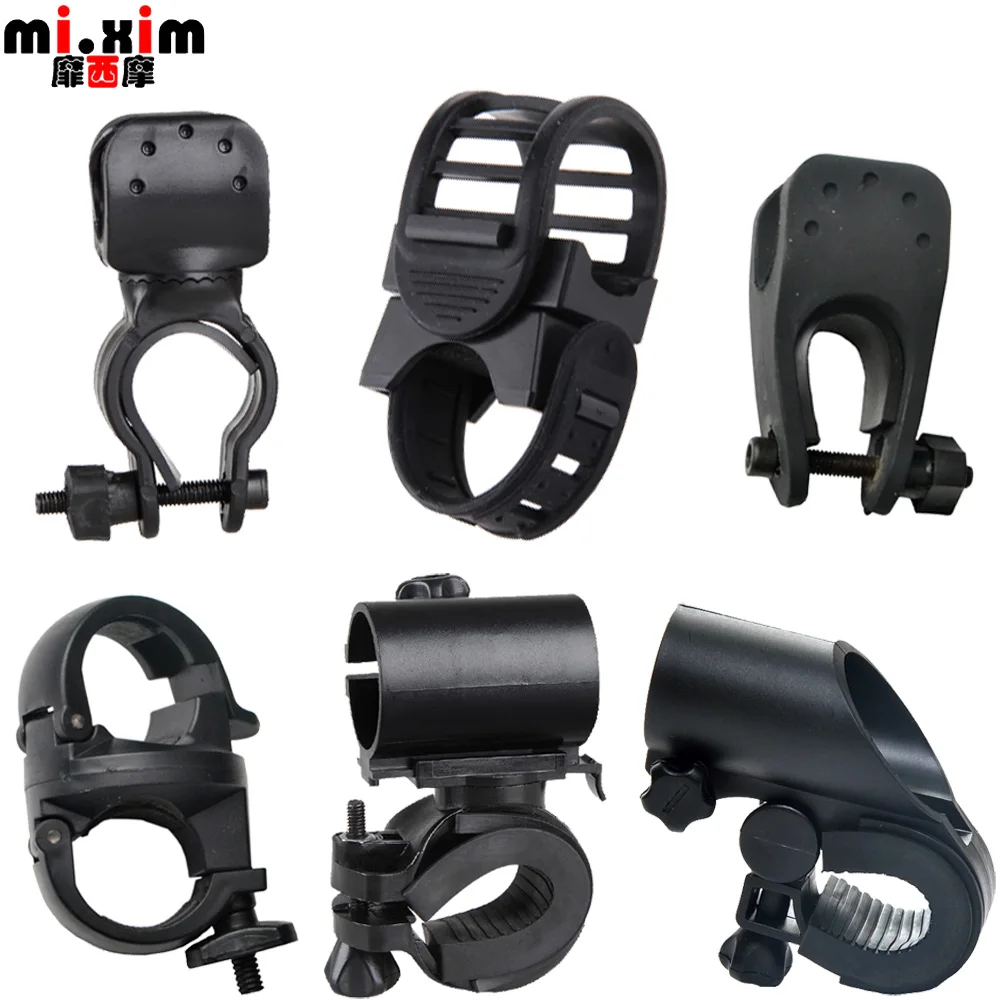 

MTB Bicycle Folder Bike Light Stand Clamp Front Light Holder Handlebar Light Bracket