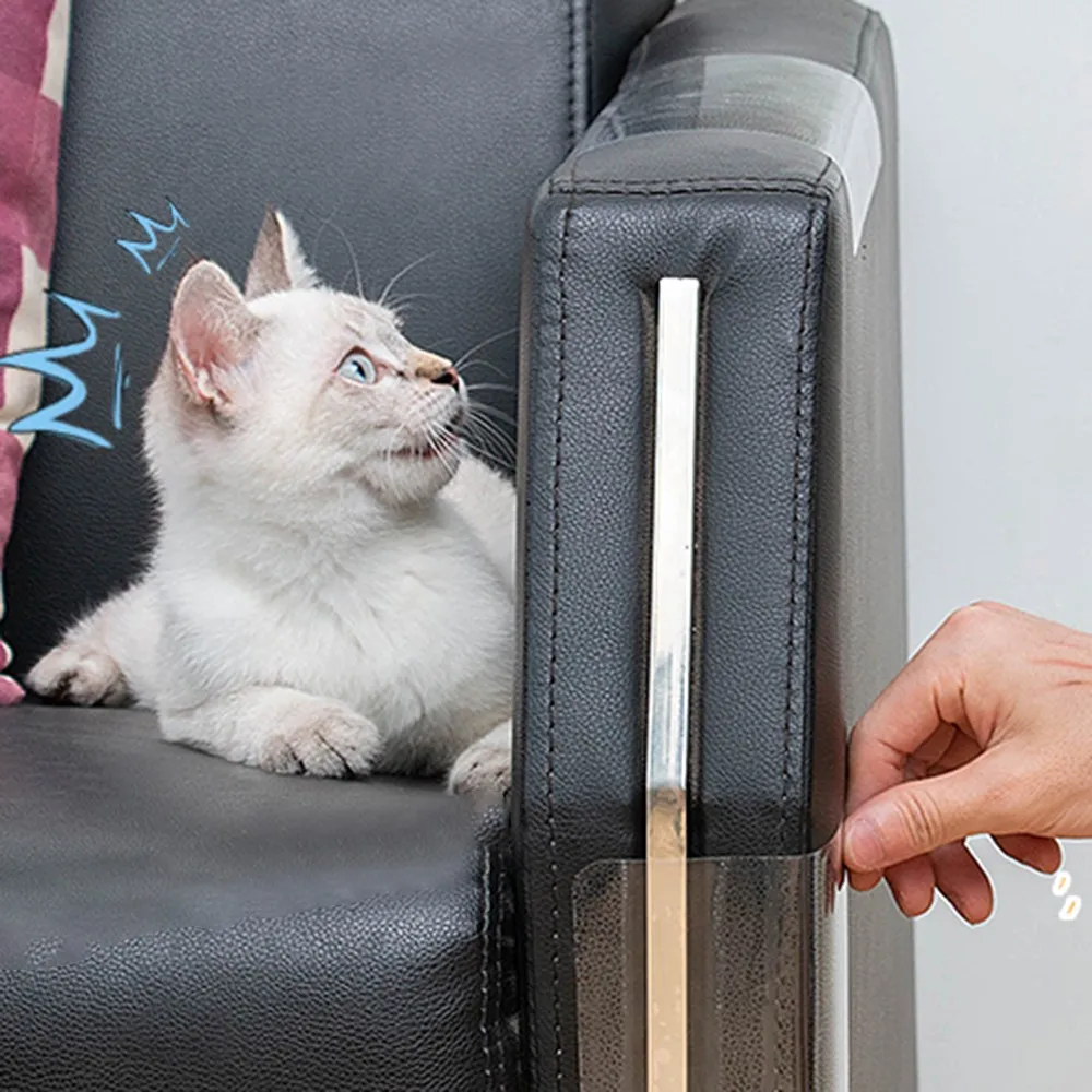 

2x Pet Cat Large Scratch Guard Mat Cat Scratching Post Furniture Sofa Protector