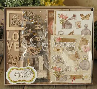 Недавно DIY photo album Deluxe Оптовая Бесплатная доставка |