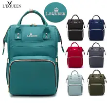 LEQUEEN Nappy Backpack Bag Waterproof Outdoor Travel Diaper Bags Mummy Large Capacity Bag Mom Baby Multi-function For Baby Care disney waterproof material mummy diaper bag multi function nappy backpack large capacity baby bag insulation bags