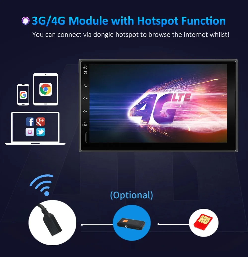 Top android 9.0 car radio bluetooth gps navigation for universal 2 din 1024*600 cassette player vehicle with wifi,usb, sd, obd,dab 51