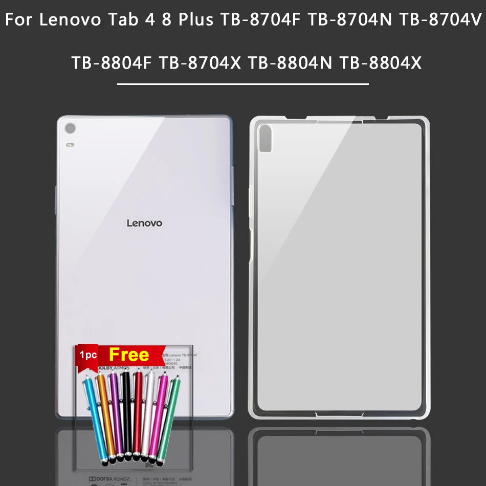 Мягкий силиконовый чехол для Lenovo TAB 4 Tab4 8 Plus фотография искусственная задняя