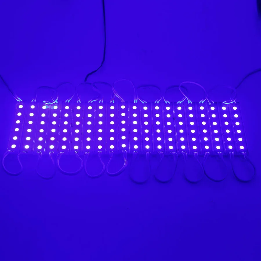 Reino Unido Vendedor Violet Ultra Brillante De 3 Mm Led Paquete De 10