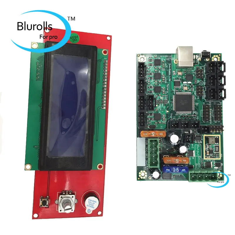 Reprap Prusa i3 mk2/mk2s ramps 1,4 2004 lcd Mini-Rambo 1.3a материнская плата для Prusa i3 MK2/2 s 3d принтер разработан Ultimachine