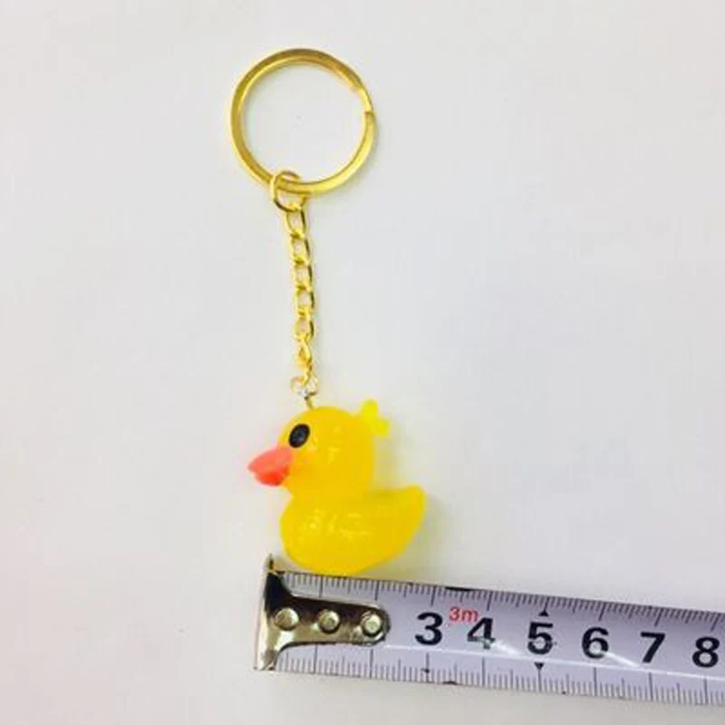 Новая Горячая от производителя милая маленькая Желтая утка брелок маленькая подвесная Модель Детская игрушка подарок