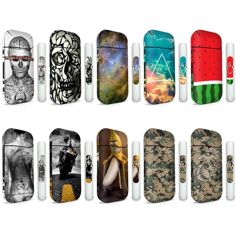 

Protective Covers Electronic Cigarette Accessories Sticker For IQOS 2.4 Plus