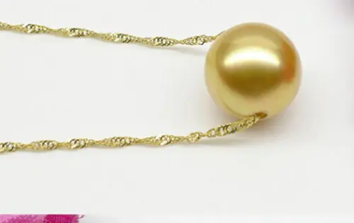 

Free Shipping >>>>> elegant 10-11mm south sea gold pearl pendant