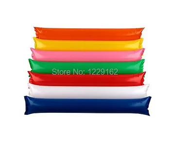 

Free Shipping (10pairs/lot) Inflatable cheering stick air bang stick thunder stick for parties and sports games
