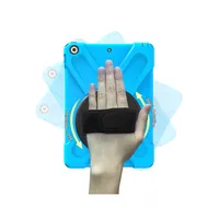 עבור אפל ipad Hmsunrise ילדים בטוח Case עבור iPad אפל 9.7 2018 עמידי Heavy Duty סיליקון קשיח כיסוי עבור iPad A1893 A1954 כתף רצועה (5)