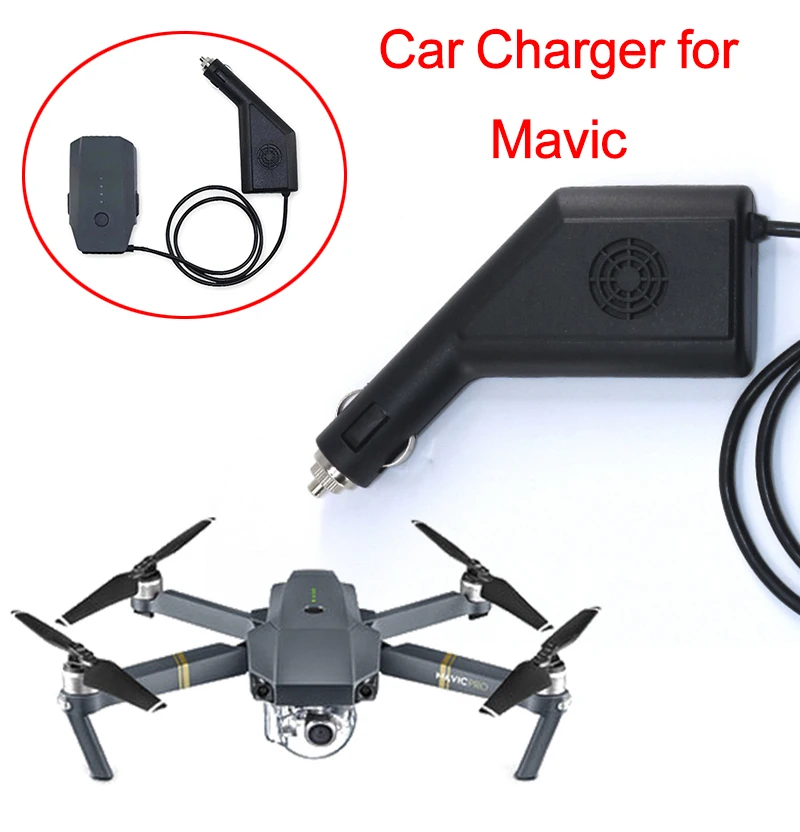 

Car Charger for DJI MAVIC PRO Platinum Drone Battery Fast Travel Charger Spare Parts Accessories Outdoor Transport Charger