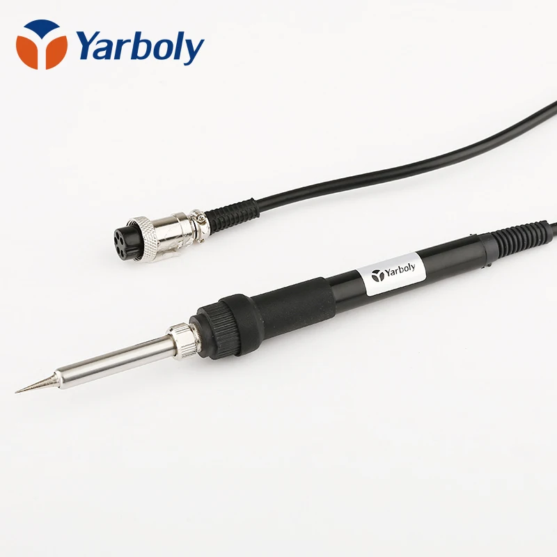 Ручка паяльника для HAKKO 936 907+ 5 железный наконечник+ Тепловая пушка для выпайки горячего воздуха ручка пистолета для 858 8858D 878A 878+ 5 насадок