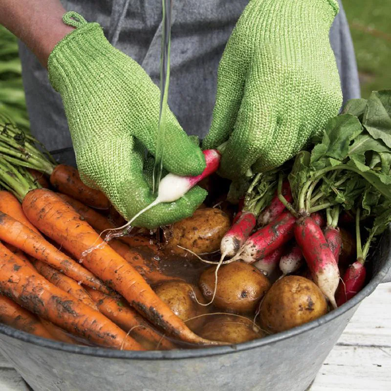 

Fruit and vegetable cleaned peeling gloves Creative home gadget cleaning supplies Comfortable and not hurting hands