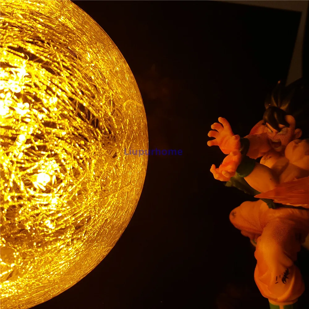 Dragon Ball Z Son Goku VS Freeza Фигурка DIY Светодиодная настольная лампа Dragon Ball Супер Сон Гоку лампа для Домашний Декор Рождественский подарок