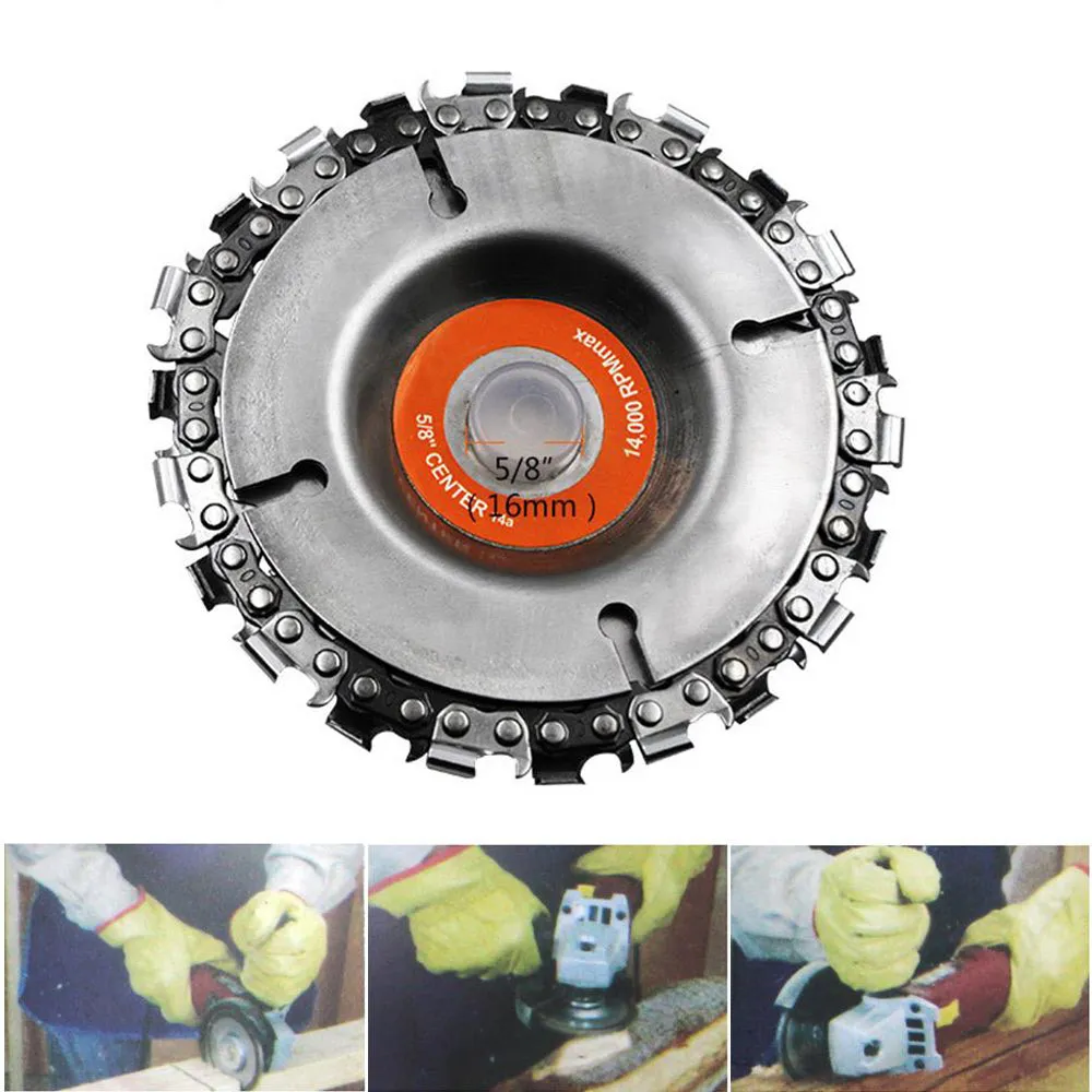 Grinder Disc Chainsaw Chain Plate Wood Carving Angle Grinding For Angle