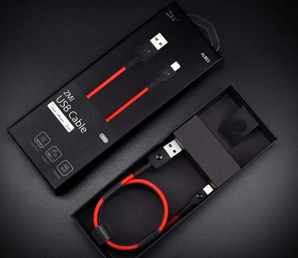 Xiaomi ZMI MFI Сертифицированный для iPhone Lightning USB кабель ...