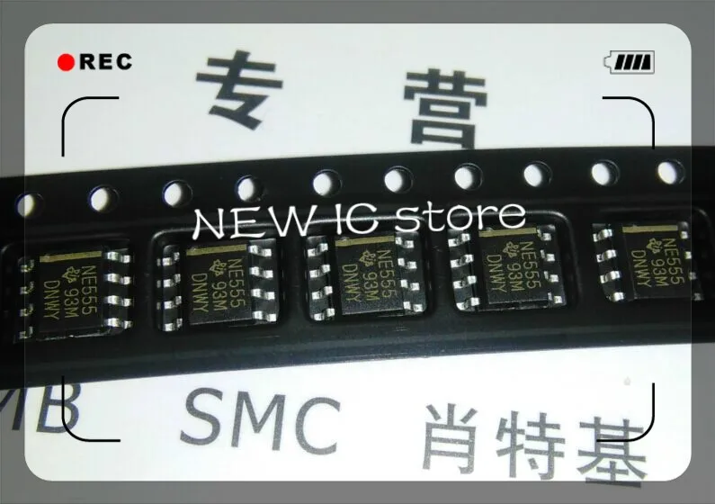 500 шт. NE555DR NE555D NE555 IC 555 СМД SOP-8 |
