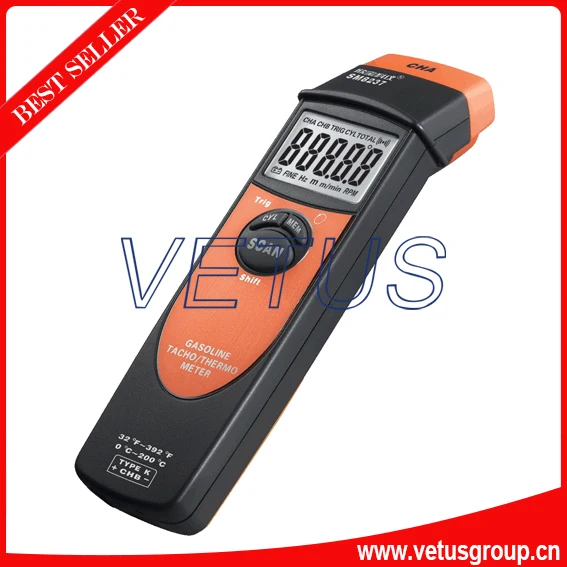 

Digital Gasoline Engine Tachometer thermometer SM8237