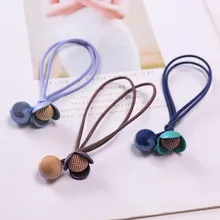 Горячая Распродажа, модные милые женские эластичные резинки для волос в Корейском стиле, популярные аксессуары для волос, резинки