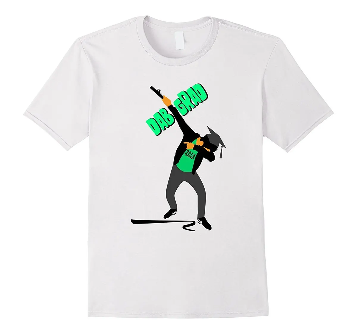 

Dab Grad 2019 Graduate T-Shirt Short Sleeve Discount 100 % Cotton T Shirts Funny Casual Brand Shirts Top Personality