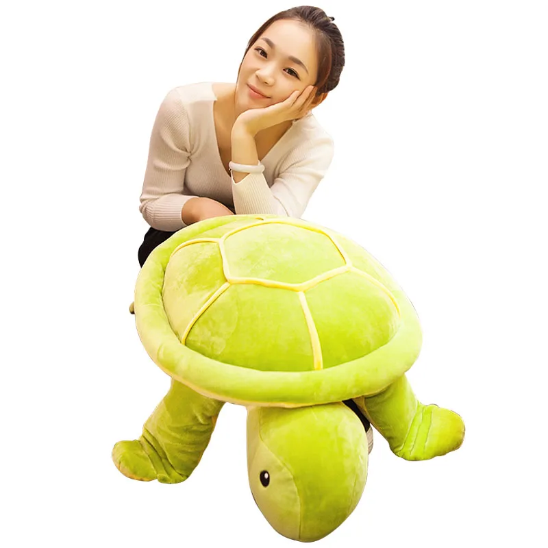 

new style large 50cm lovely turtle plush toy down cotton tortoise very soft doll throw pillow Christmas gift s2086