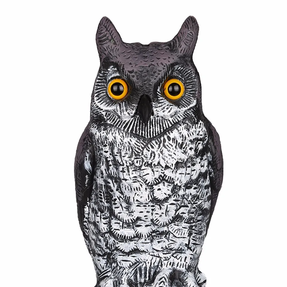 1Pc Simulation Owl Decoy Garden Yard Lawn Scarer Scarecrow Weed Pest Sparrow Bird Control Decoration 1Pc Simulation Owl Decoy Garden Yard Lawn Scarer Scarecrow Weed Pest Sparrow Bird Control Decoration