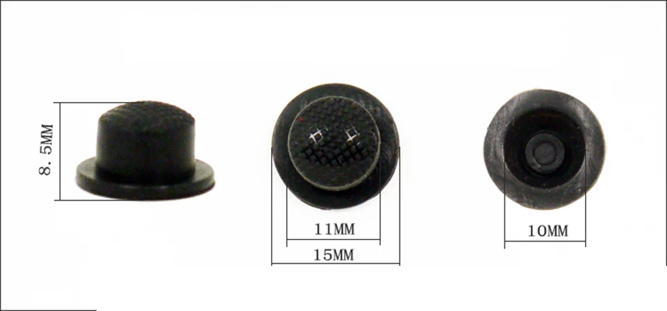 10 шт. задняя Водонепроницаемая кнопка переключения резиновая Кнопка светодиодный фонарик для зарядки аксессуары герметичный резиновый колпачок