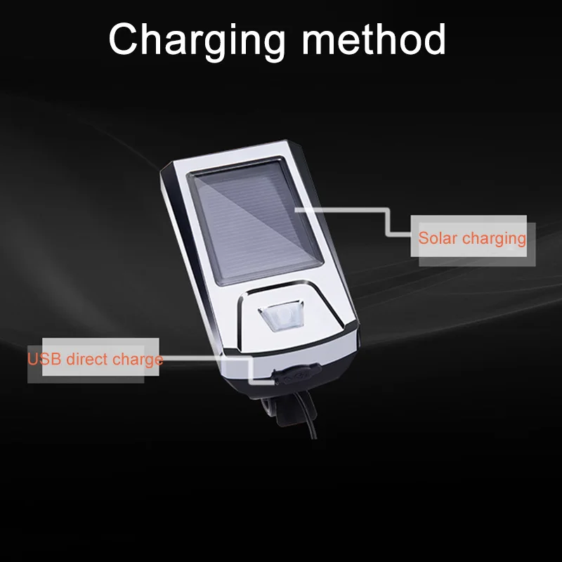 Top Bike Bicycle Lights Solar Power USB Rechargeable Light Lamp Front Headlights for Cycling &T8 5 Top Bike Bicycle Lights Solar Power USB Rechargeable Light Lamp Front Headlights for Cycling &T8 5