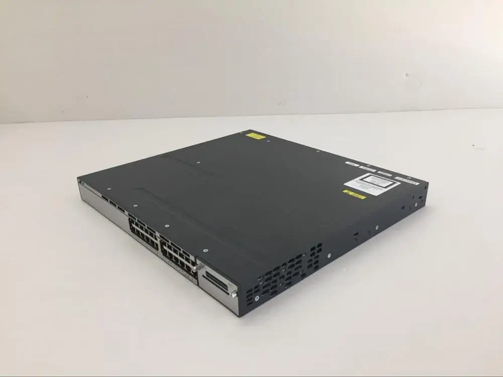 Запечатанный WS-C3750X-24T-E катализатор C3750X 24 Порты и разъёмы Gigabit Ethernet-коммутатор