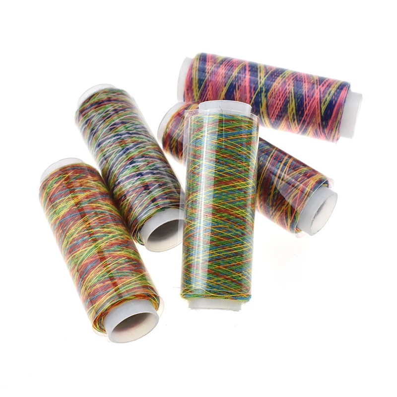 Looen Brand 6pcsSet Colorful  Sewing Threads and Sewing Needles For Women Embroidery Tools DIY Craft Tools Sewing Accessories (6)