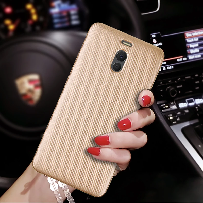 carbon fiber silicone case meizu m6 note (9)