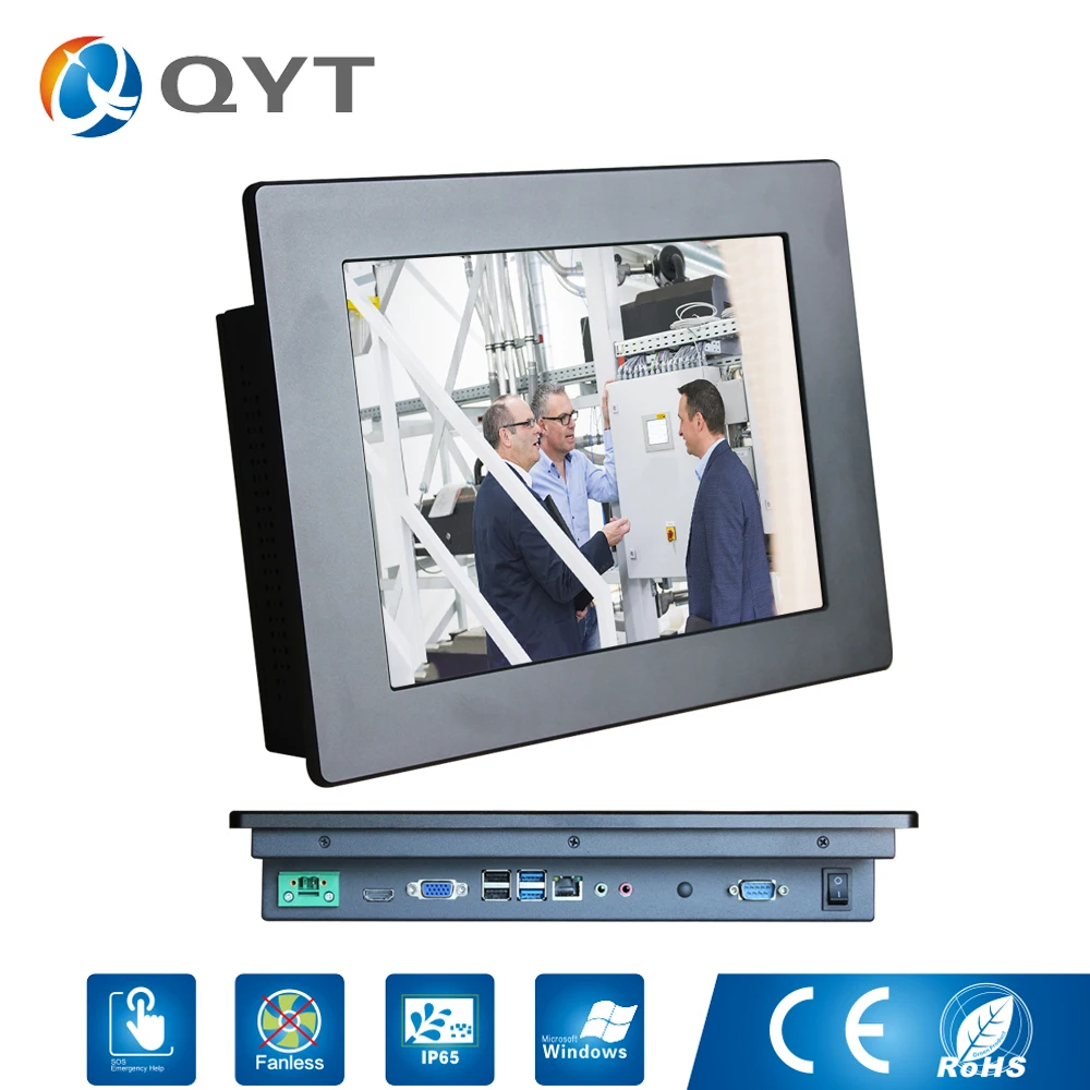 QYT 12 "Интеллектуальные Squre Win7 8 10 Системы один Сенсорный экран 800*600 или 1024*768 является дополнительным intel i3 6100U 2,3 ГГц Процессор