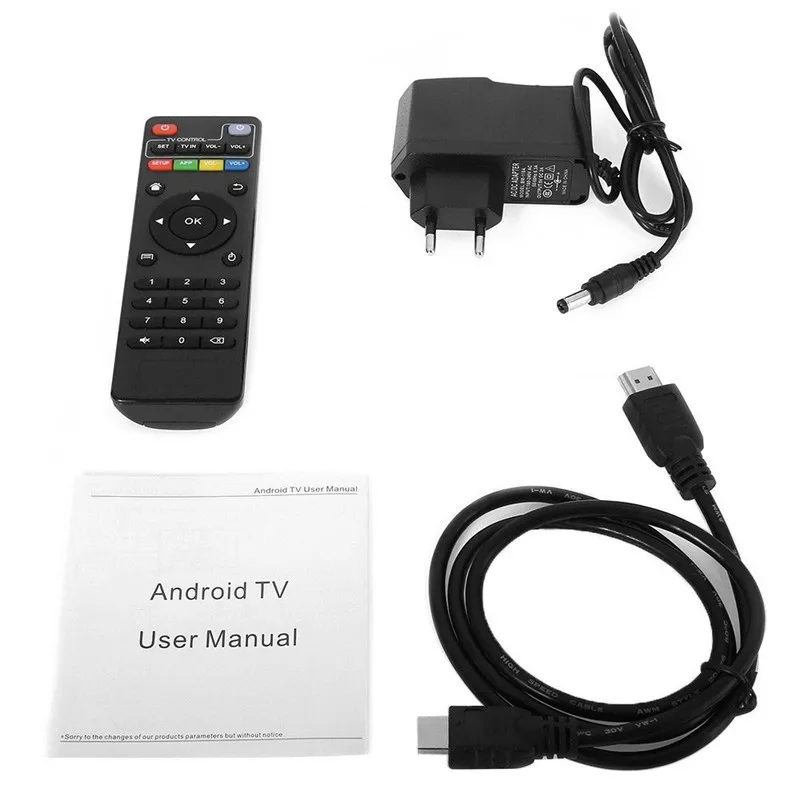 ТВ приставка MX PRO Android 7 1 KD Player 17 4 четырехъядерный Amlogic S905W ГБ/8 ГБ H. 265 4K M8 Q умный