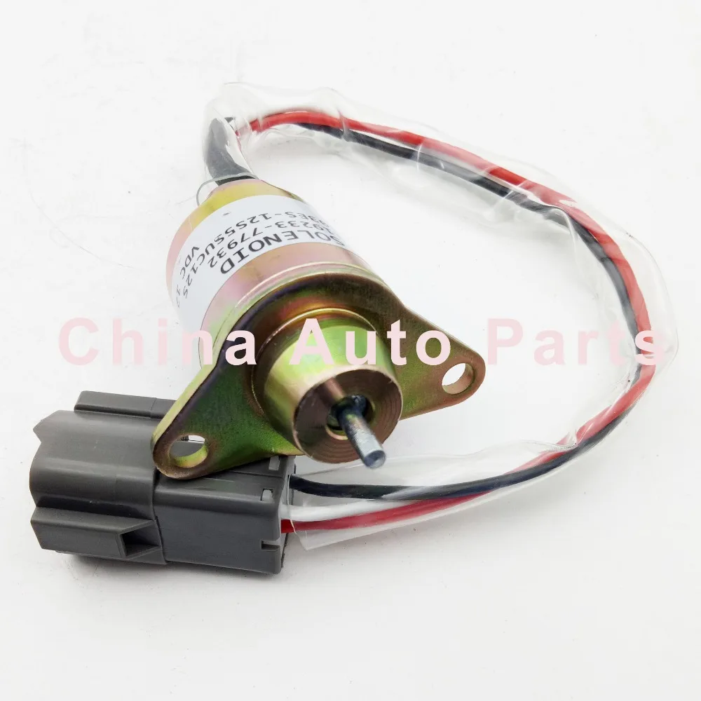 Электромагнитный стоп сигнал 1503ES 12S5SUC12S 119233 77932 12 вольт|solenoid|solenoid voltsolenoid yanmar |