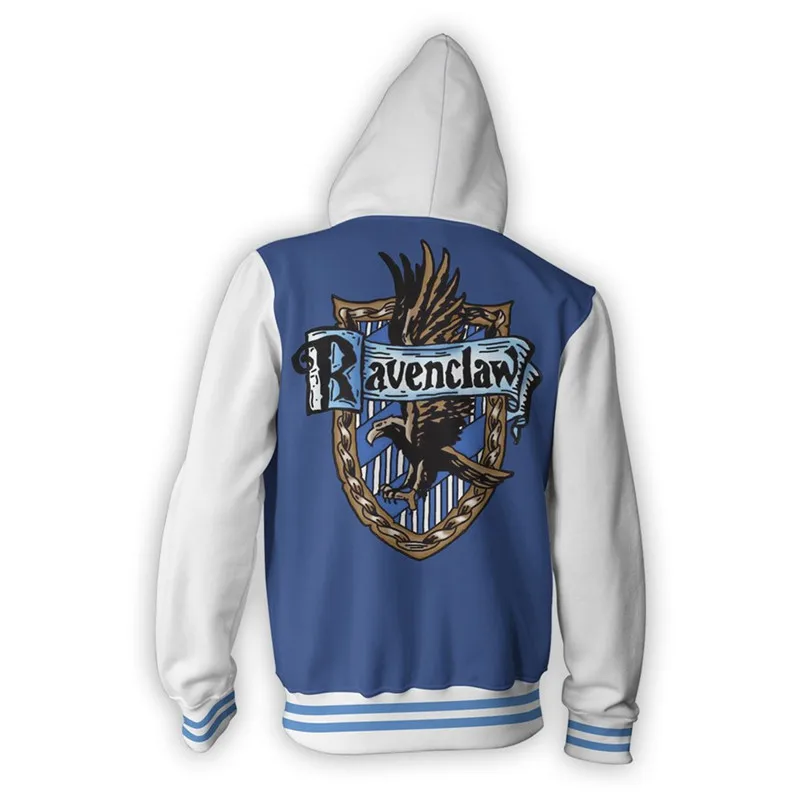 Хогвартс Школа Гермионы Косплей Костюм Гриффиндор Слизерин Hufflepuff Ravenclaw толстовки, свитшоты, куртки, пальто для мужчин и женщин