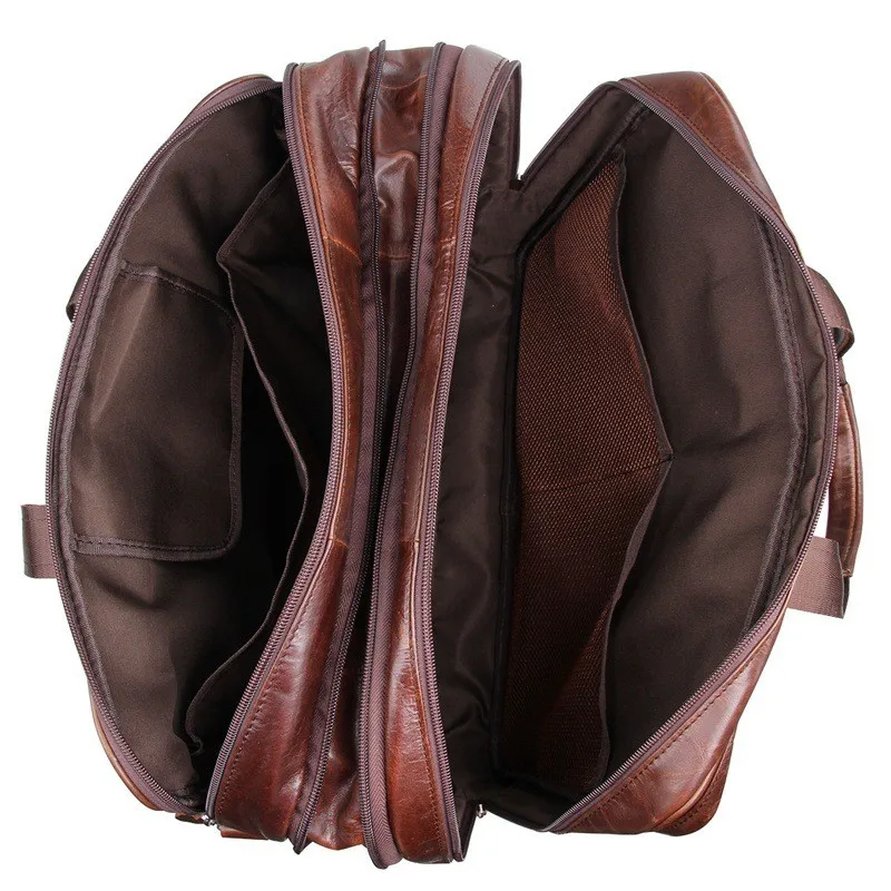 Nesitu Винтаж большой Ёмкость натуральной кожи Пояса из натуральной кожи Портфели портфель Для мужчин Курьерские сумки # m7343