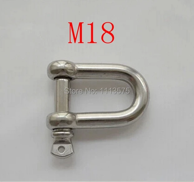 M18 304 321 316 metal stainless steel fasterner hardware d D ring snap