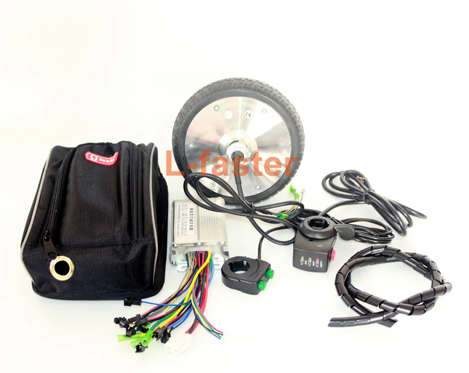 6.5 Inch Brushless Hub Motor Kit 36V 150W E-scooter Motor Wheel Kit With disply