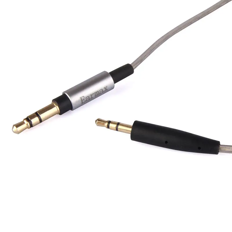 Top Quality Upgrade Replacement silver Audio Cable Wire For Bose SoundLink On Ear Headphones headset