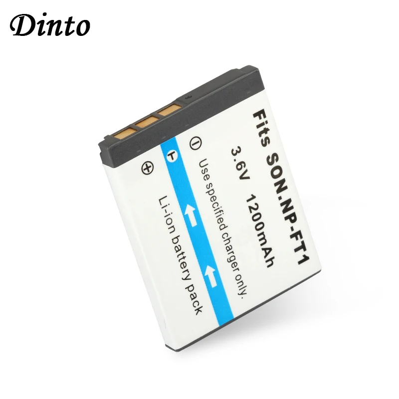 Dinto 1pc NP-FT1 NPFT1 NP FT1 1200mAh 3.6V Li-ion Camera Battery for Sony DMC-FP1 FP2 FP3 FT10 TS10 DSC-T3 T5 DSC-L1 M1 | Электроника