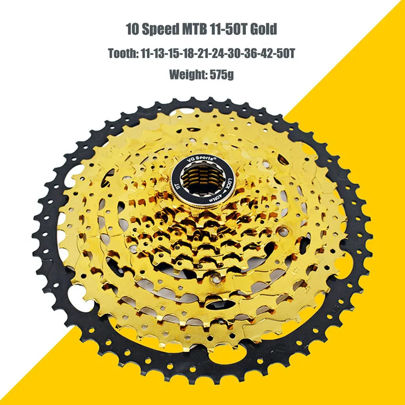 Велосипед MTB Freewheel 10 скоростей 11-32 T/36 T/40 T/42 T/46 T/50 T SRAM дорожный велосипед кассета маховик 10 V cog cdg VG Sports