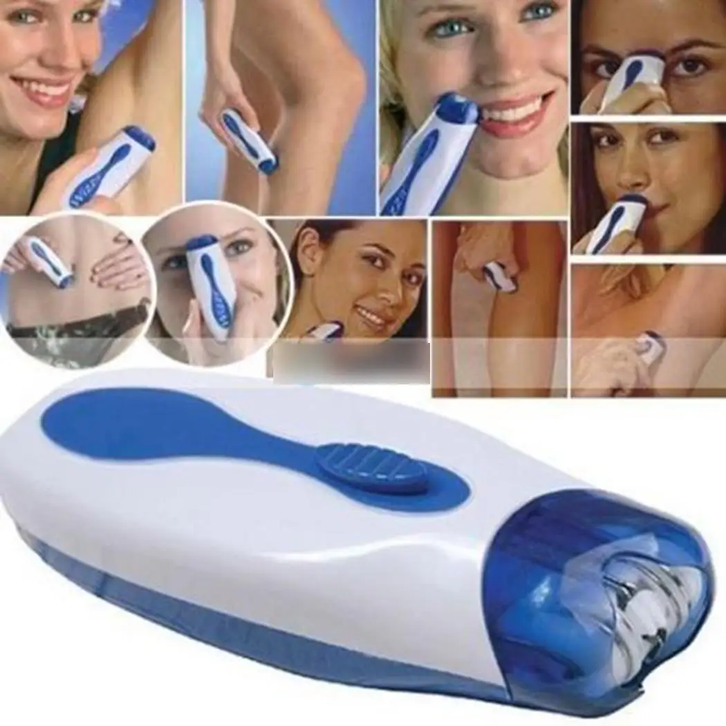 Portable Hair Removal Tool Women Epilator Rotary Shaver Body Face Leg Bikini lip Depilator Hair Remover laser Personal Care Tool