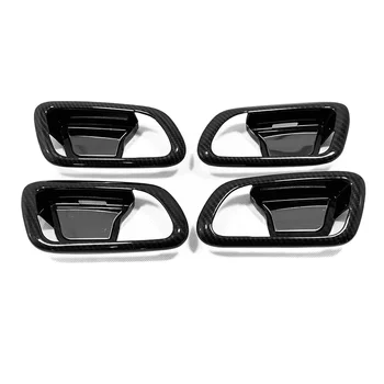 

For 2010-2018 Jeep Grand Cherokee Car Door Handle Bowl Cover Inner Door Bowl Trim Side Door Bowl Protector ABS Car Accessories